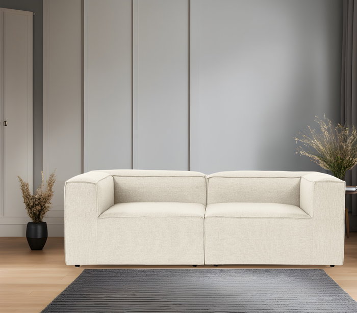 Atelier Del Sofa Fora 2 Sofá 2 Plazas Ecru Ancho 214cm